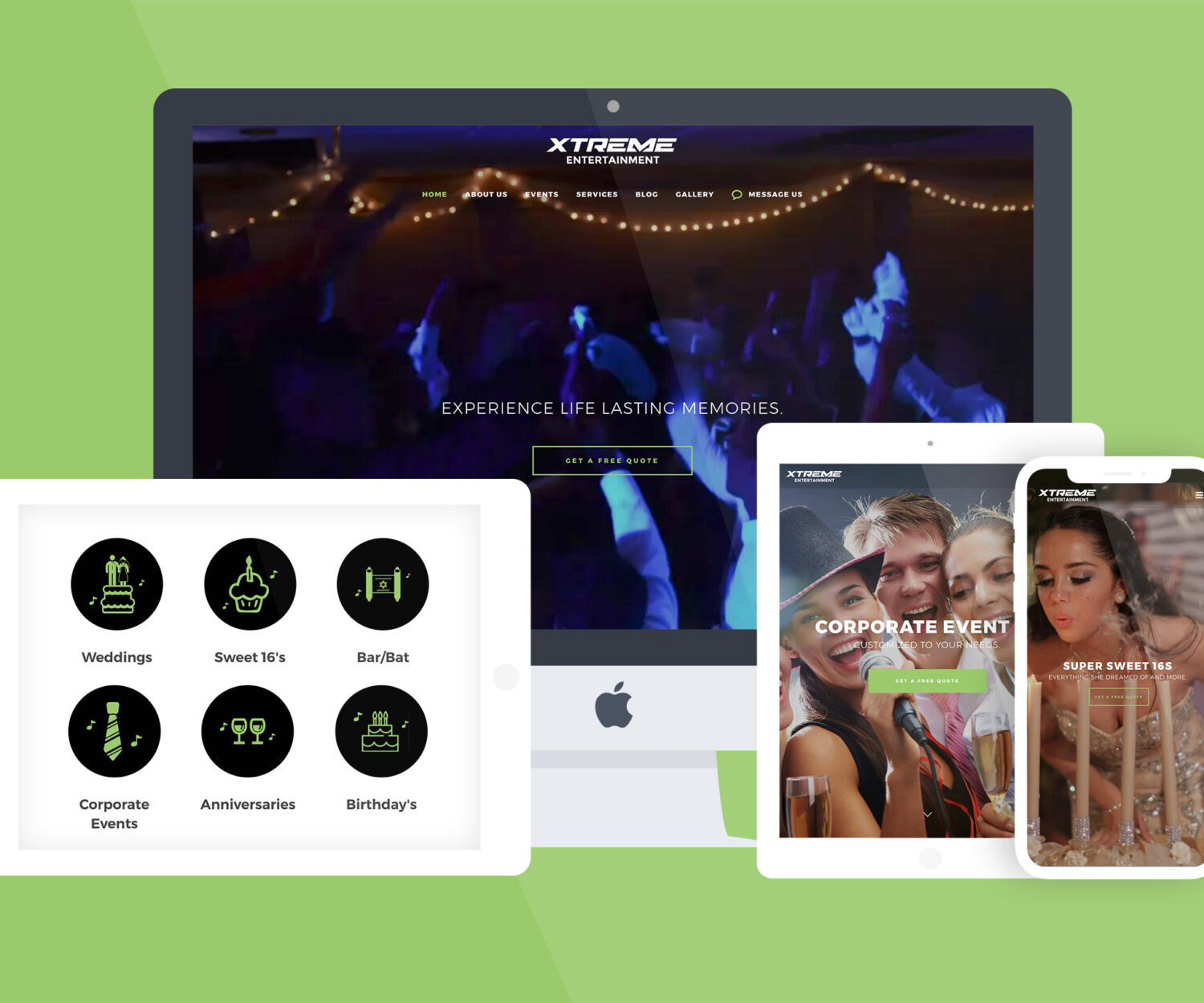 DJ Website Design Queens New York